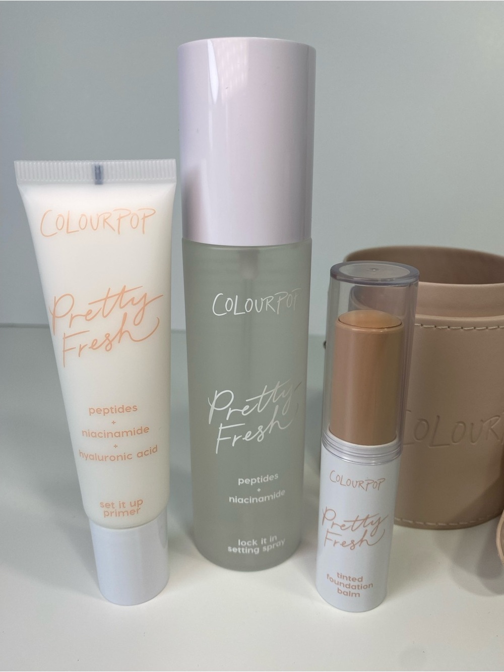 Colourpop Pretty Fresh skincare set
